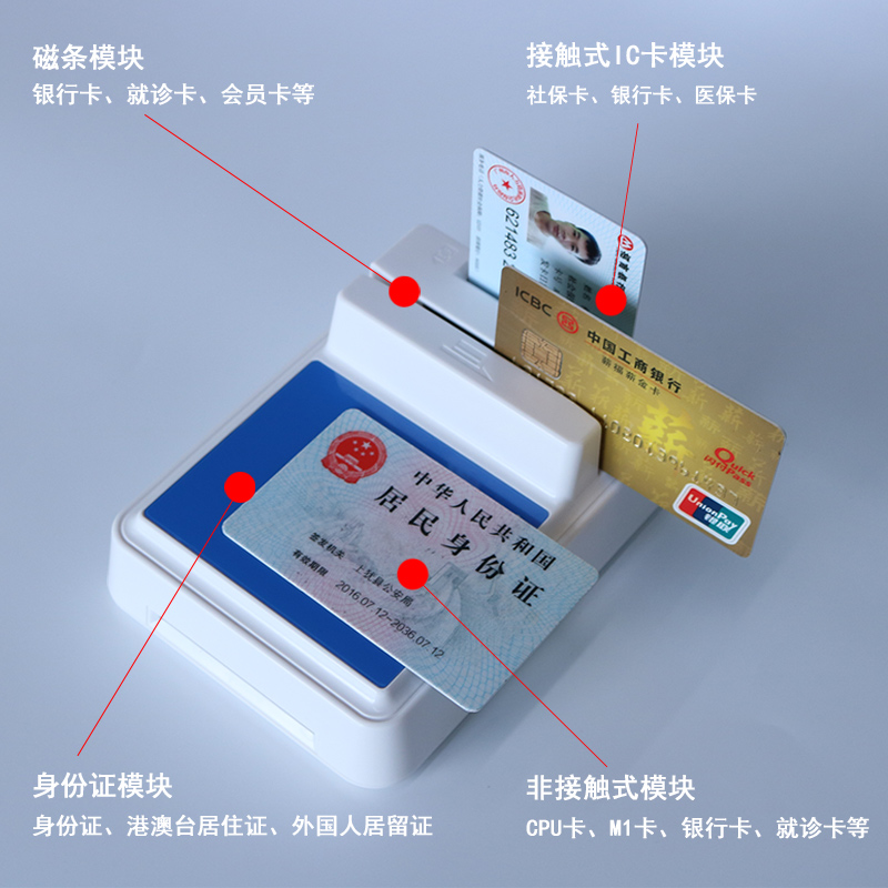 華大HD-100多功能社?？ㄗx卡器